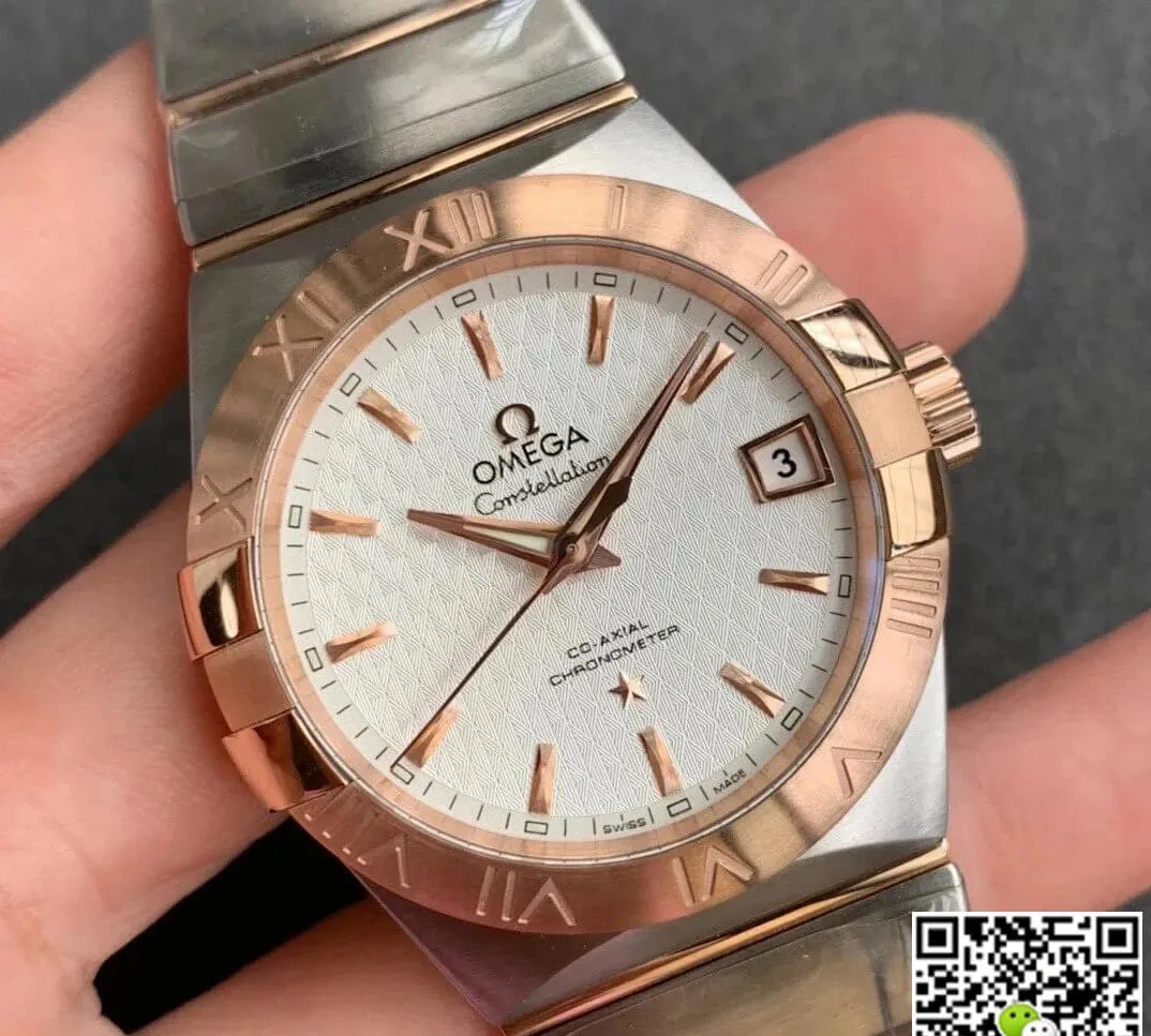 Omega Constellation 123.20.38.21.02.007 VS Factory 1:1 Best Edition Replica Watch White Dial